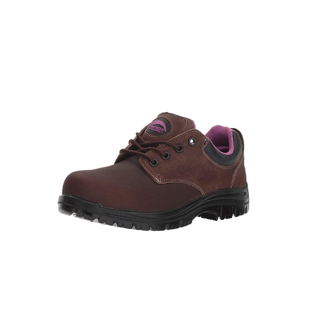 Avenger Work Boots Foreman Oxford CT Brown 9.5 B (M)